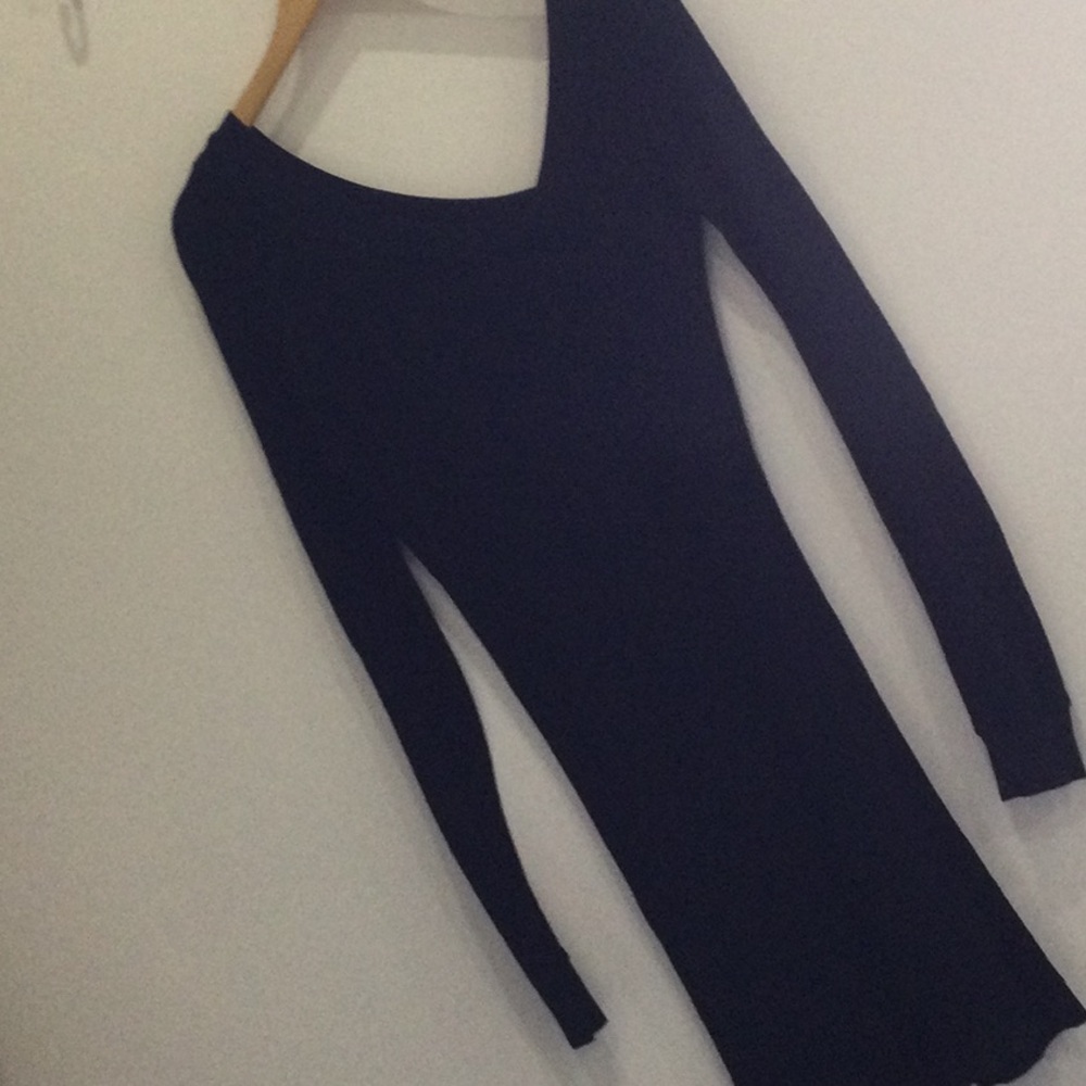 Young Fabulous & Broke Black Long Sleeve Dress